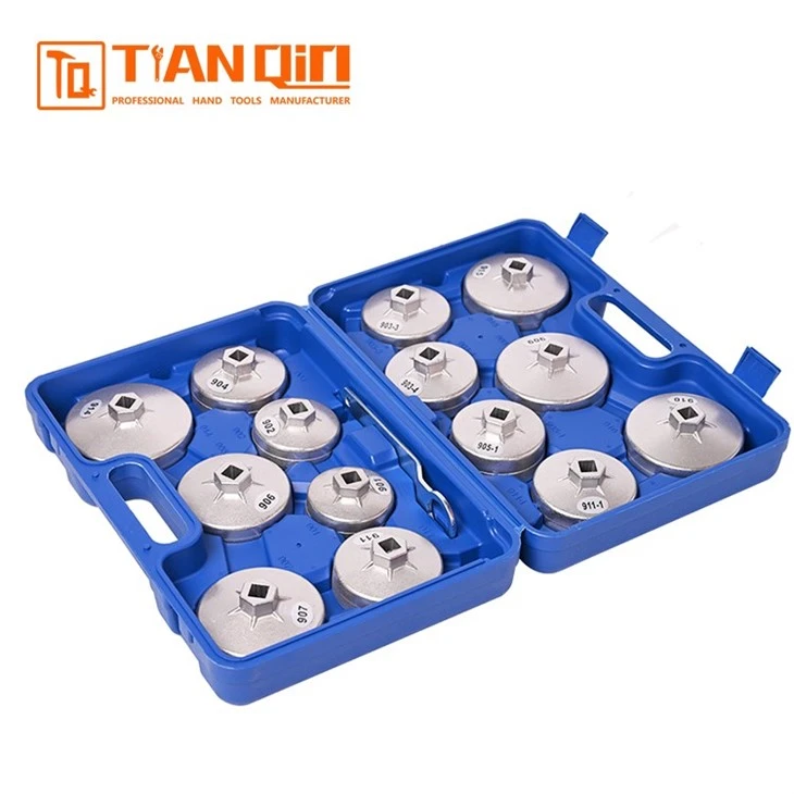 15pcs Oil Filter Wrench Set（aluminum） factory