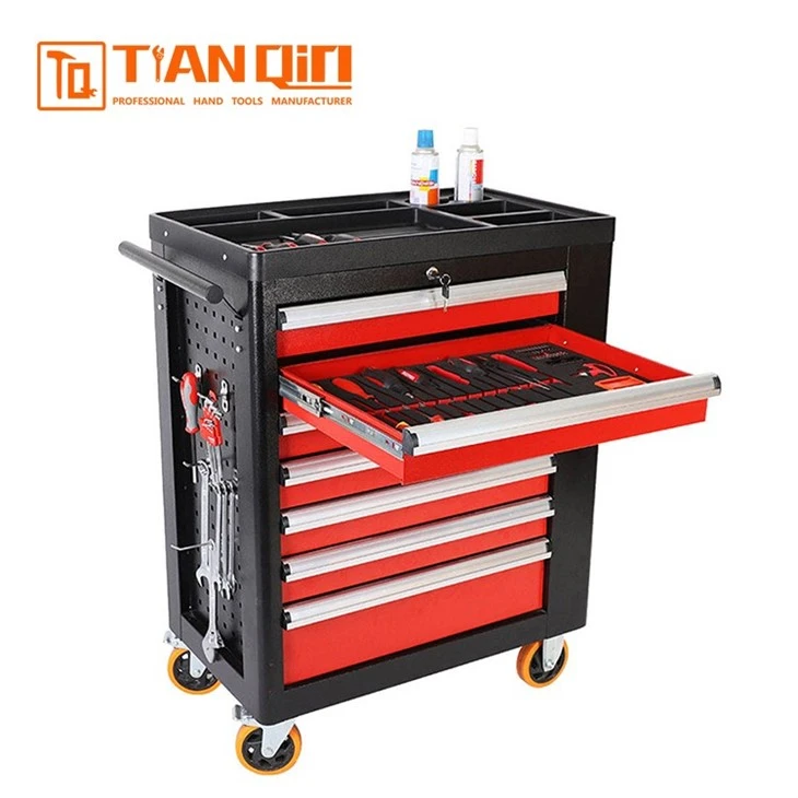 82473-Stainless Steel Tool Trolley With 7 Drawers factory 82473-Stainless Steel Tool Trolley With 7 Drawers factory